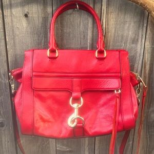 Rebecca Minkoff Red Leather Tote